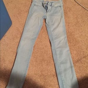 Abercrombie and Fitch light wash jeans